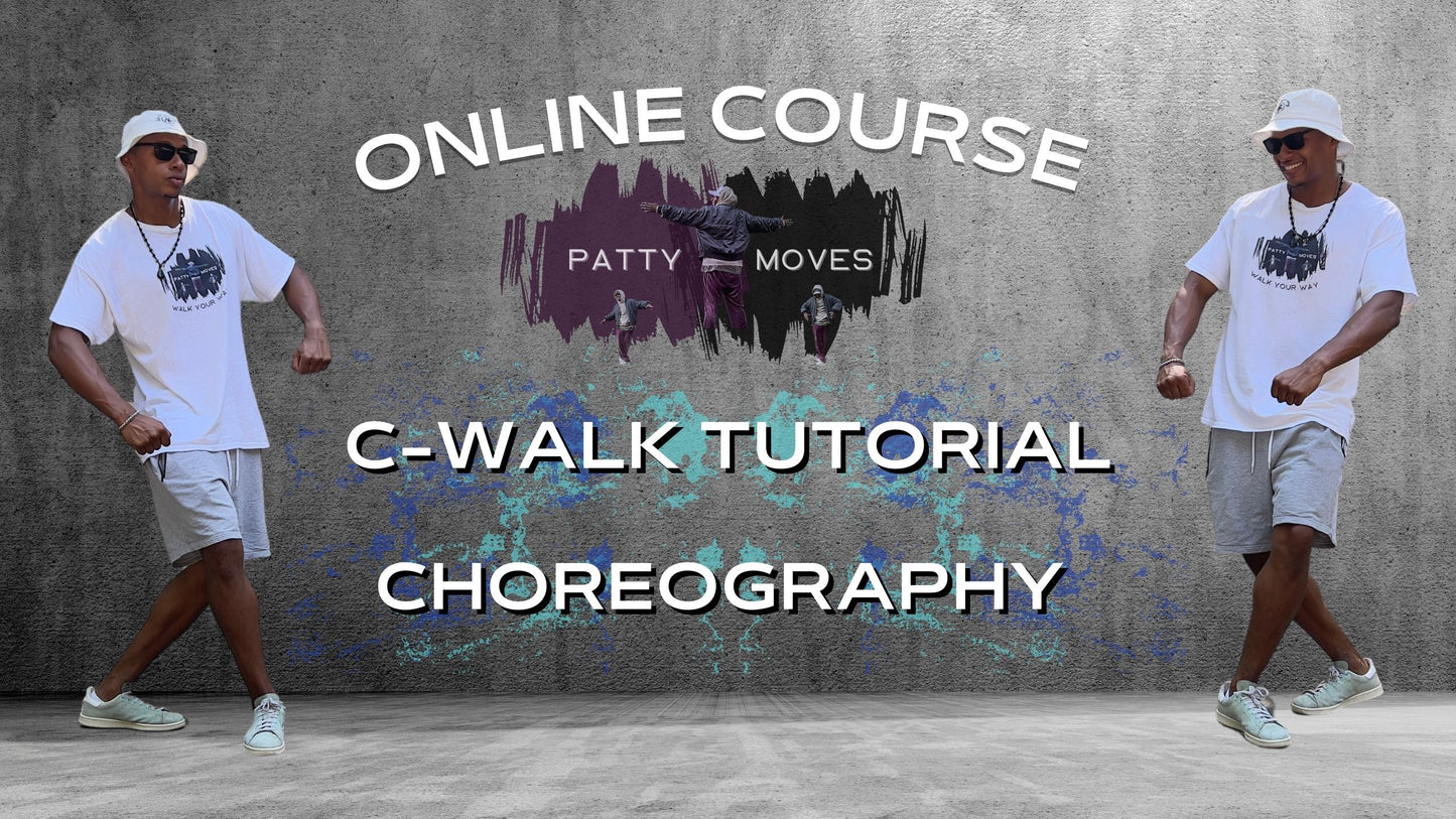 C-WALK Choreography TUTORIAL - HipHop Dance - Online Course by Patty Moves
