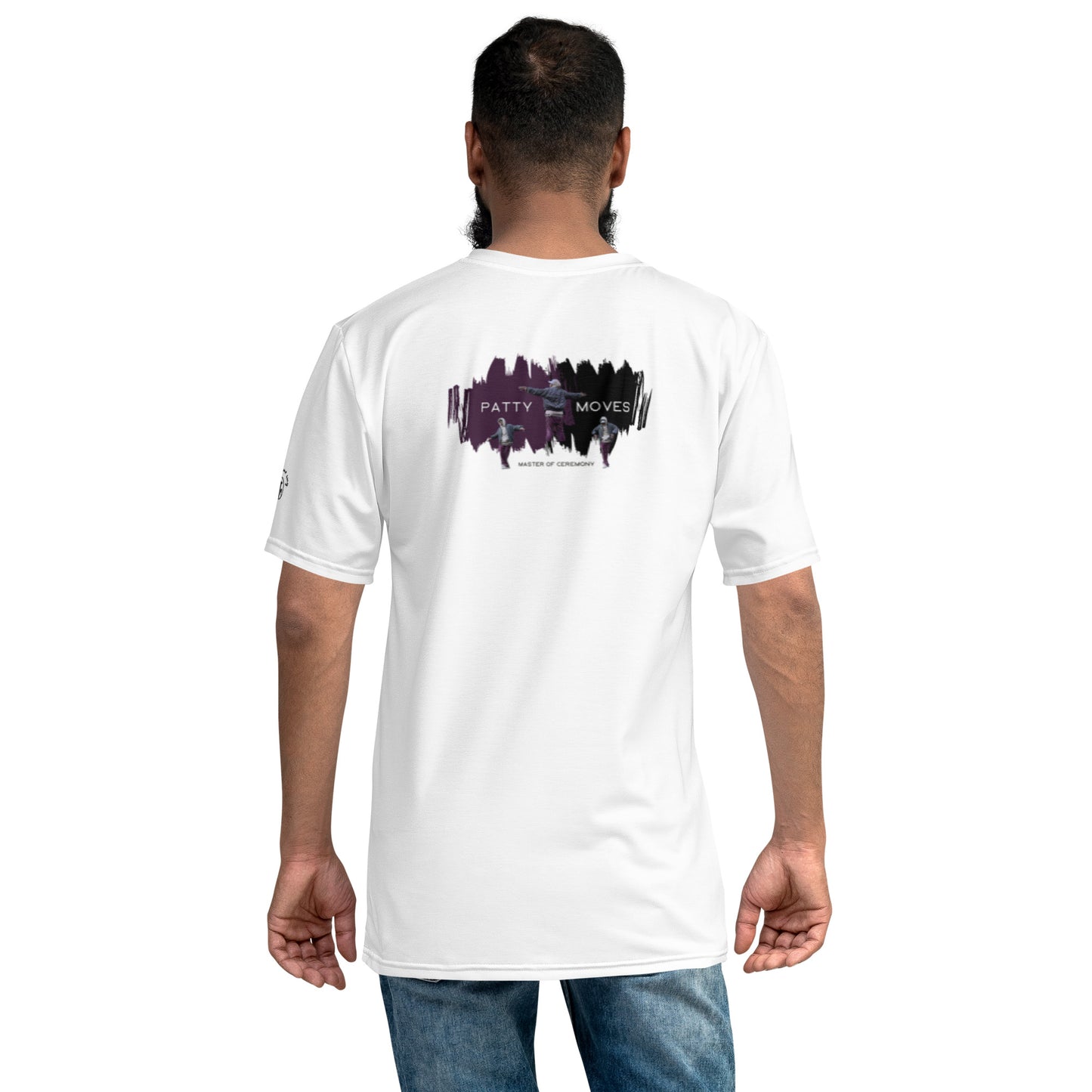 "Master of Ceremony" Patty Moves - Men's T-Shirt (white)