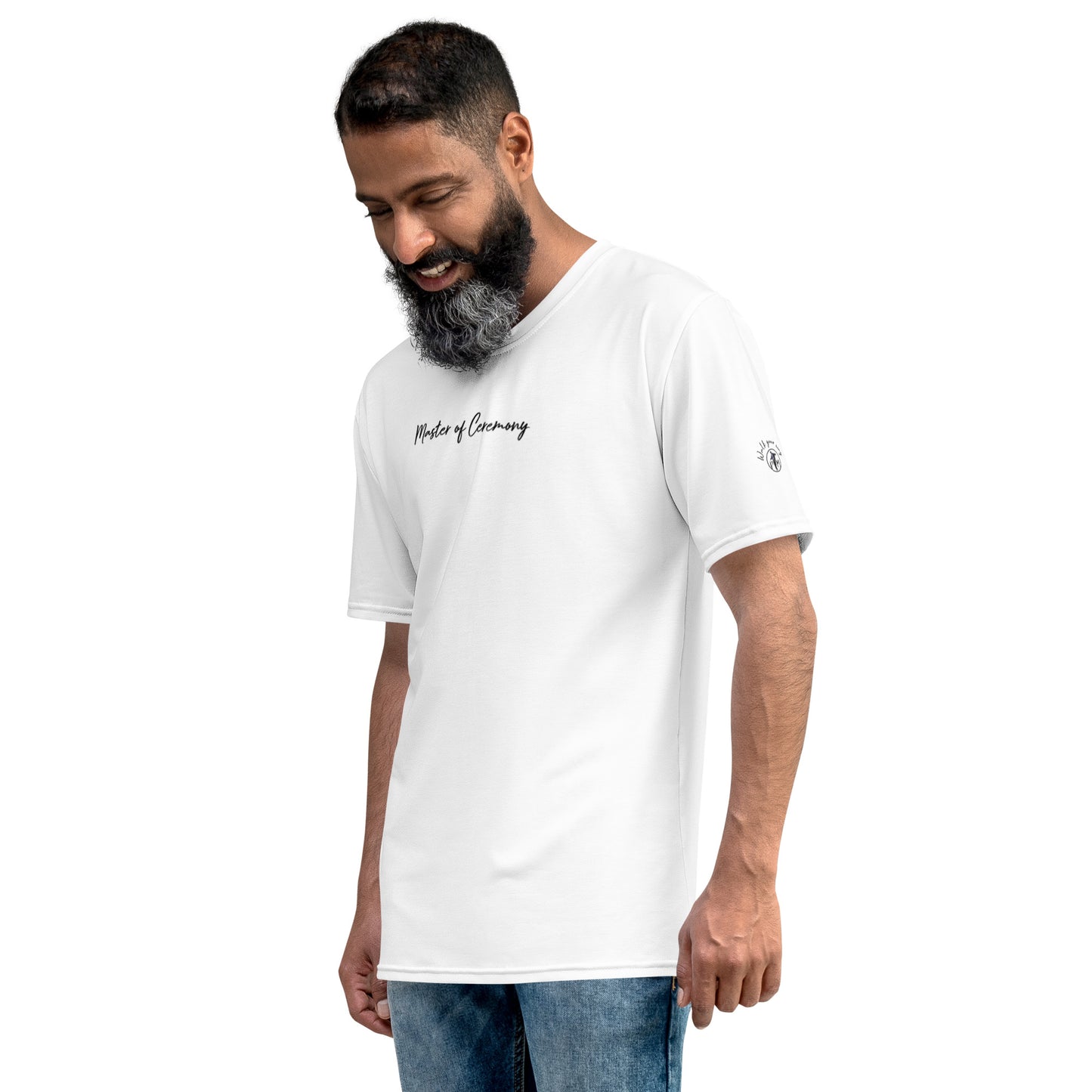 "Master of Ceremony" Patty Moves - Men's T-Shirt (white)
